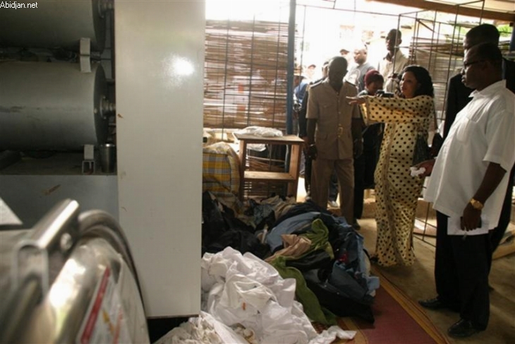 Plan orsec à la Palmeraie : Des magasins détruits